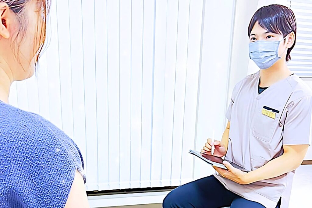 千葉県柏市の美容電気脱毛（ニードル脱毛）サロンReMoveのHPのニードル脱毛のカウンセリングイメージ