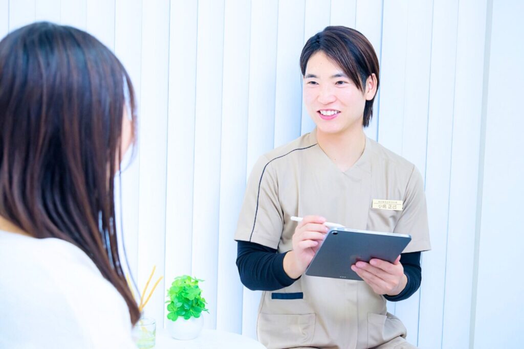 千葉県柏市の美容電気脱毛(ニードル脱毛)サロンReMoveのHPのカウンセリングのイメージ写真